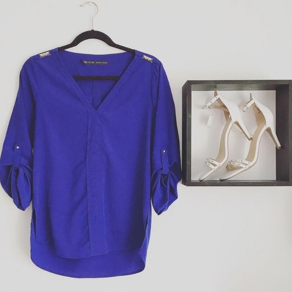 Zara Blouse, Size Small - Picture 2 of 5